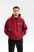 Arabic burgundy hoodie