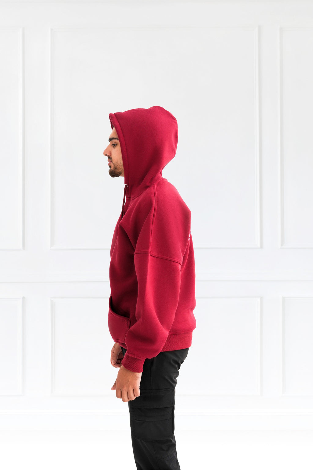Arabic burgundy hoodie